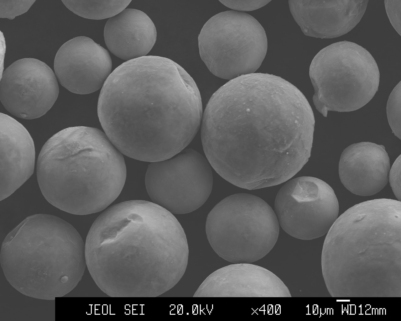 Study on the properties of spherical cast tungsten carbide powders prepared by different methods